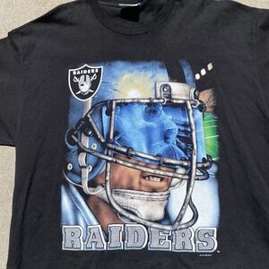 Vintage Raiders Tee Shirt 90s 1996 Lee Sport XXL NFL 3D Emblem Style Graphic